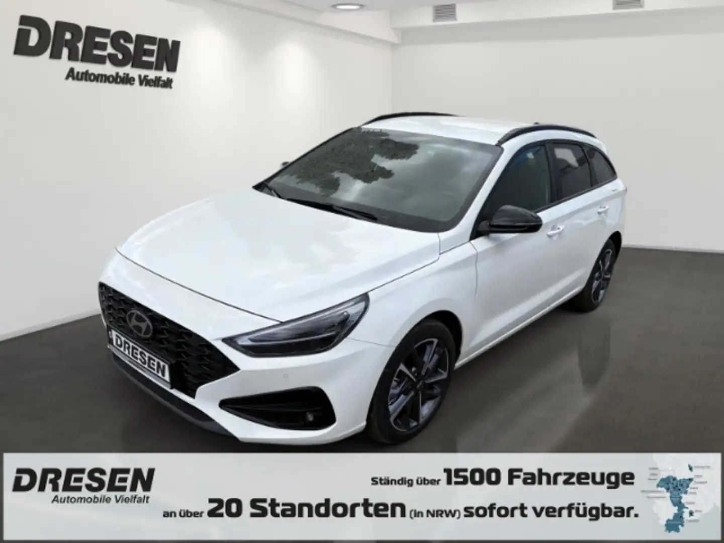 Hyundai i30 1.5 Advantage | Automatik | Plus-Paket | Rückfahrk Weiß - 1