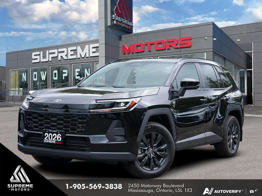 2026 Toyota RAV4 XLE / CLEAN CARFAX / LEATHER / ALLOYS /CARPLAY/BSM