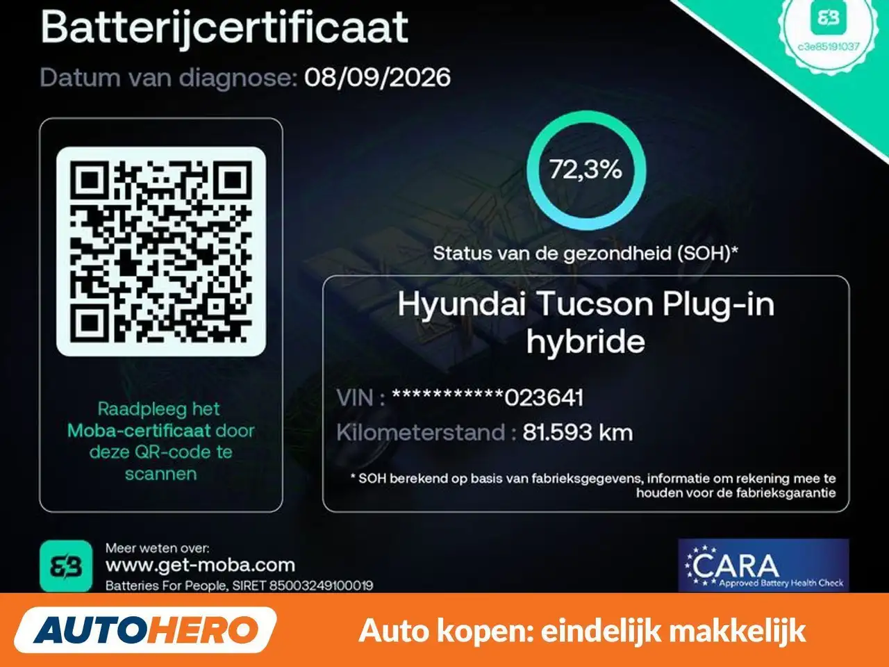 Hyundai TUCSON 1.6 T-GDI Plug-in Hybrid Prime 4WD, миниатюра 6