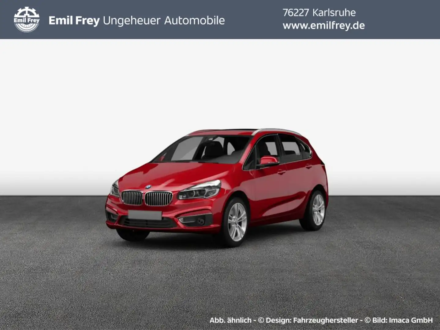 BMW 220 220i Active Tourer Sport-Aut. Luxury Line Červená - 1