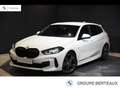 BMW 118 118dA 150ch M Sport 8cv Blanc - thumbnail 1