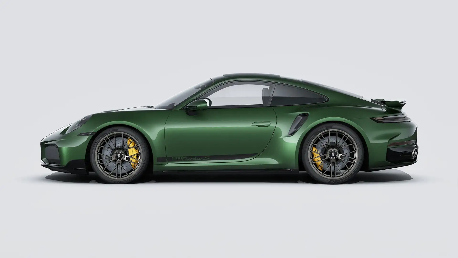 포르쉐 911 Turbo S Coupe 2026 초록 사진 2