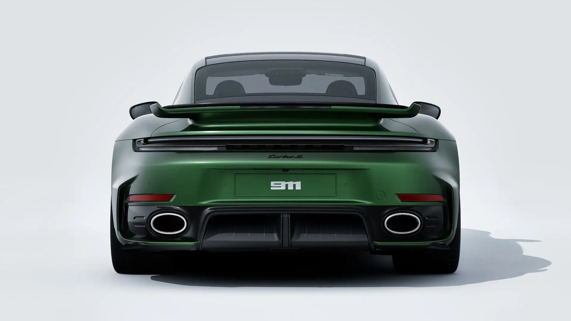 포르쉐 911 Turbo S Coupe 2026 초록 사진 6
