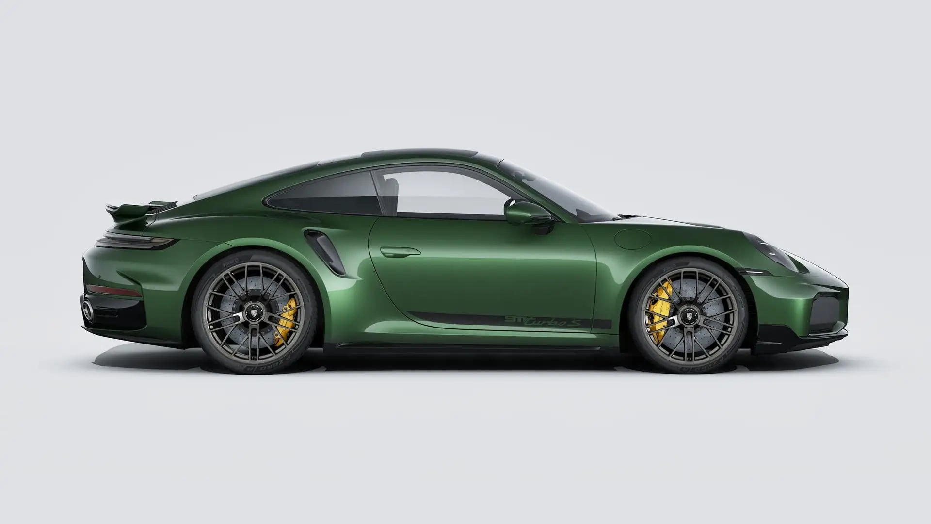 포르쉐 911 Turbo S Coupe 2026 초록 사진 8