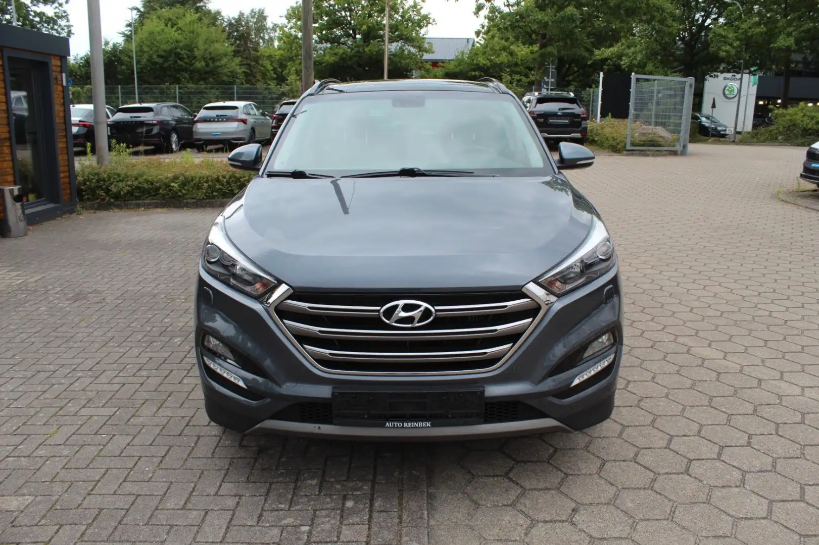 Hyundai TUCSON 2.0 CRDi 4WD Gris - 2