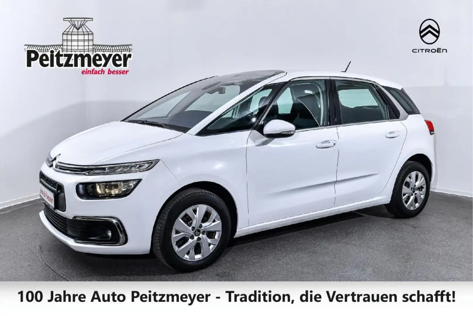 Citroen C4 SpaceTourer BlueHDi 130 Stop&Start SELECTION Weiß - 1
