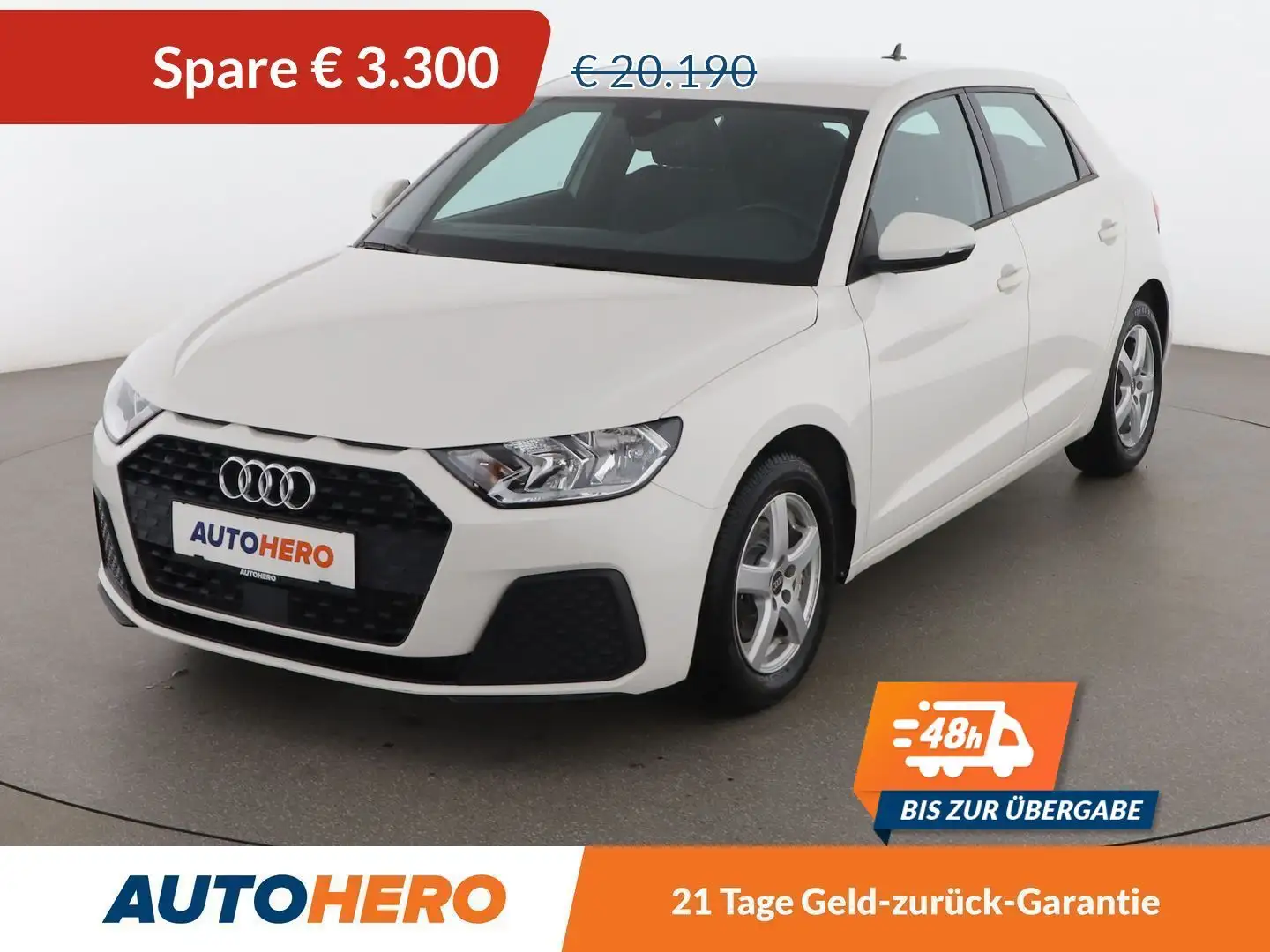 Audi A1 30 TFSI  Aut. *TEMPO*SPUR*SHZ*KLIMAAUT*BT* Bílá - 1