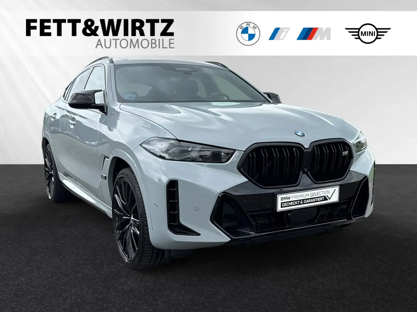 BMW X6 M60i xDrive AHK|PanoSkyLounge|Standhzg.|B&W Grau - 1