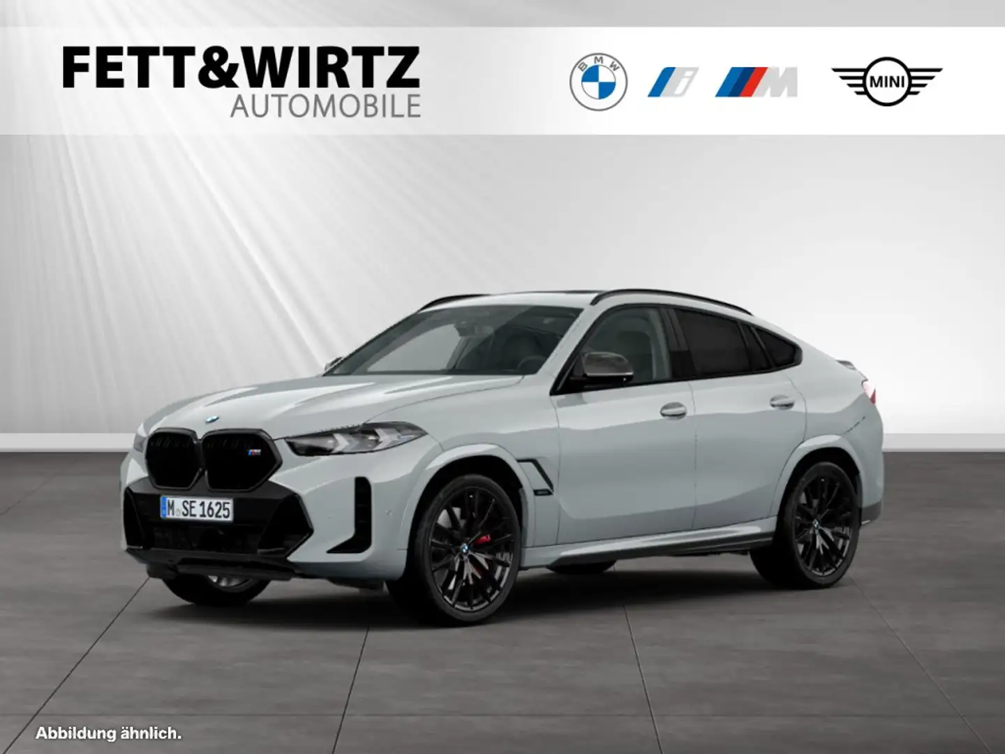 BMW X6 M60i xDrive AHK|PanoSkyLounge|Standhzg.|B&W Grau - 1