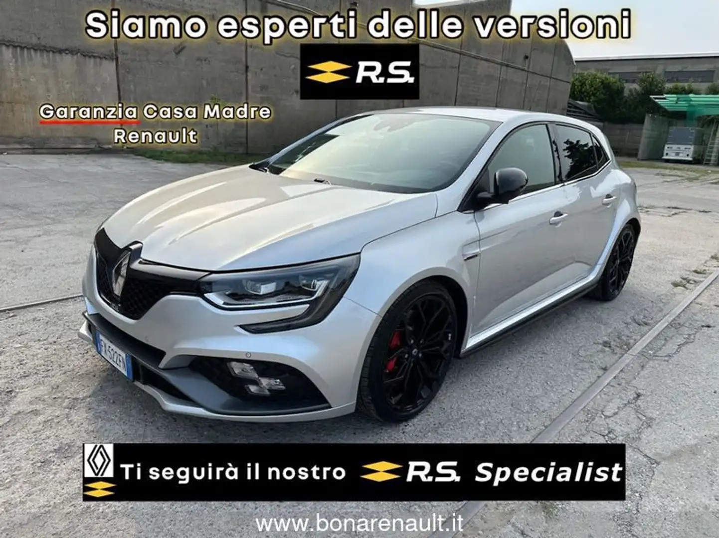 Renault Megane TCe 280 CV EDC R.S. 4Control Ezüst - 1