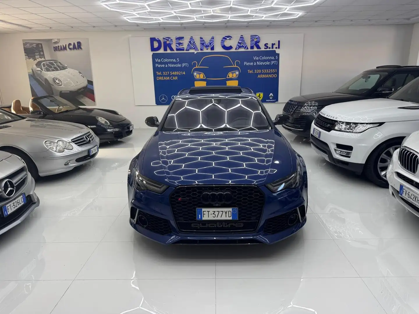 Audi RS6 RS6 Avant 4.0 tfsi Performance quattro tiptronic Blauw - 2
