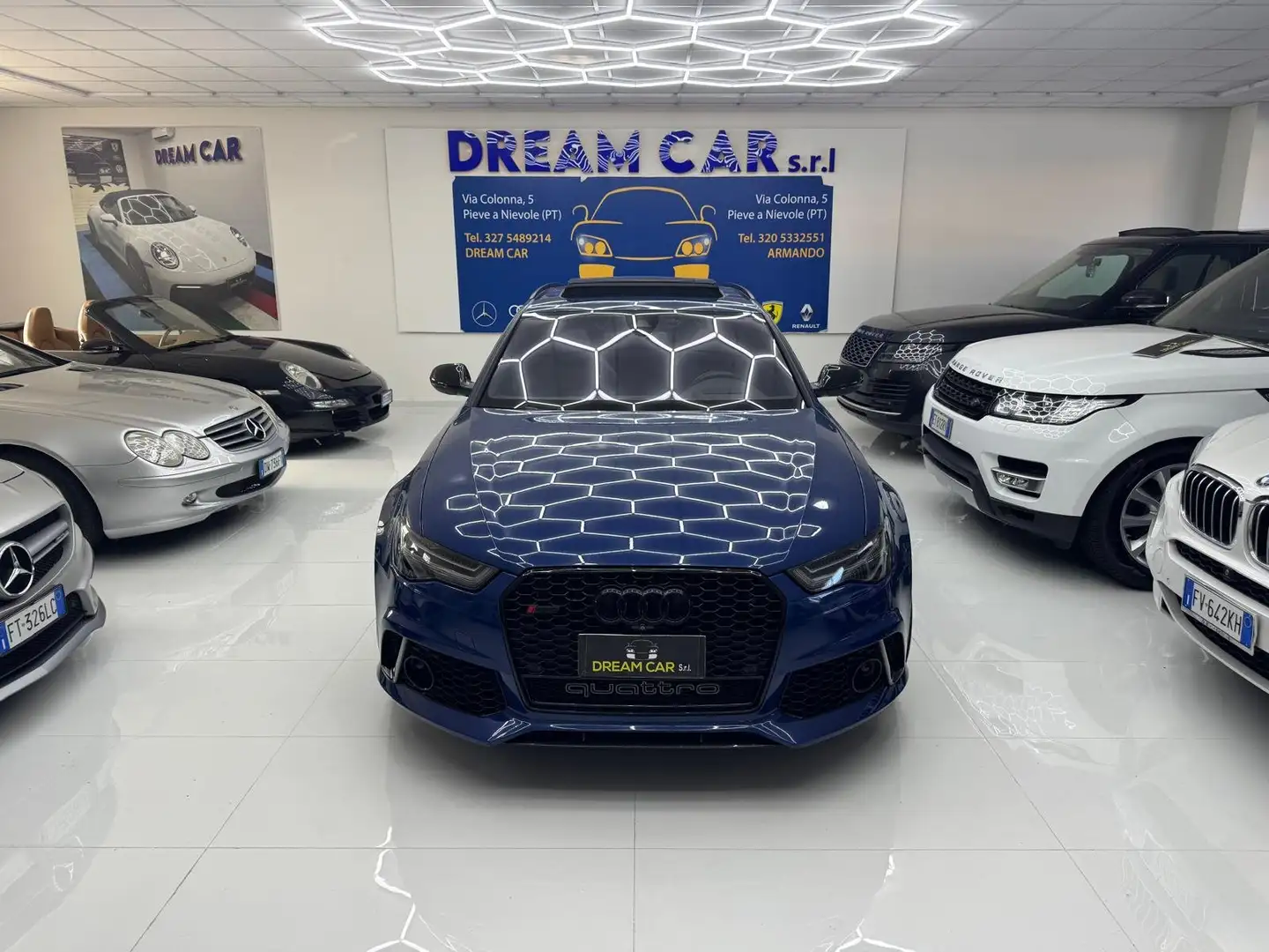Audi RS6 RS6 Avant 4.0 tfsi Performance quattro tiptronic Niebieski - 1