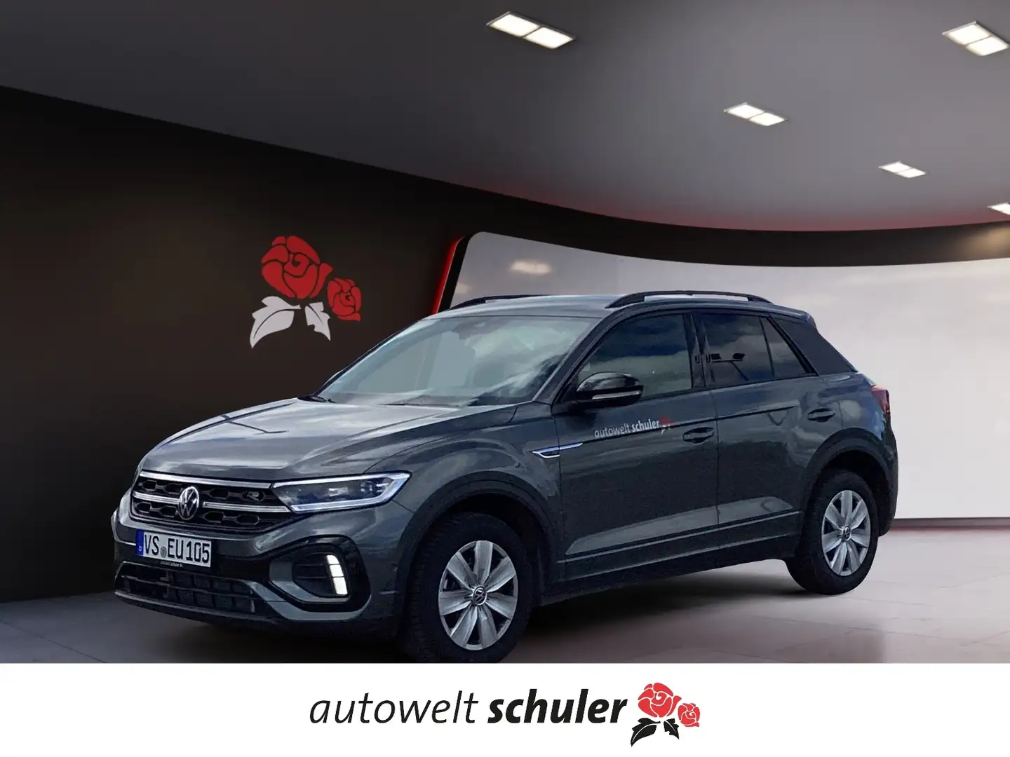 Volkswagen T-Roc 1,5 TSI DSG R-Line AHK IQ Light Grau - 1