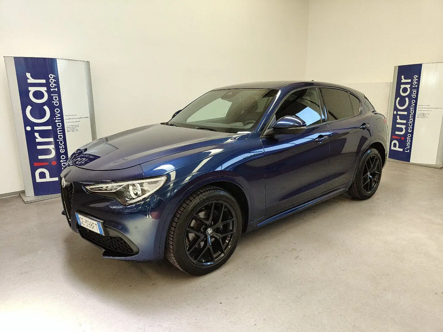 Alfa Romeo Stelvio 2.2 TD 210 CV AT8 Q4 Veloce Pelle Xeno Navi 20” Blu/Azzurro - 1