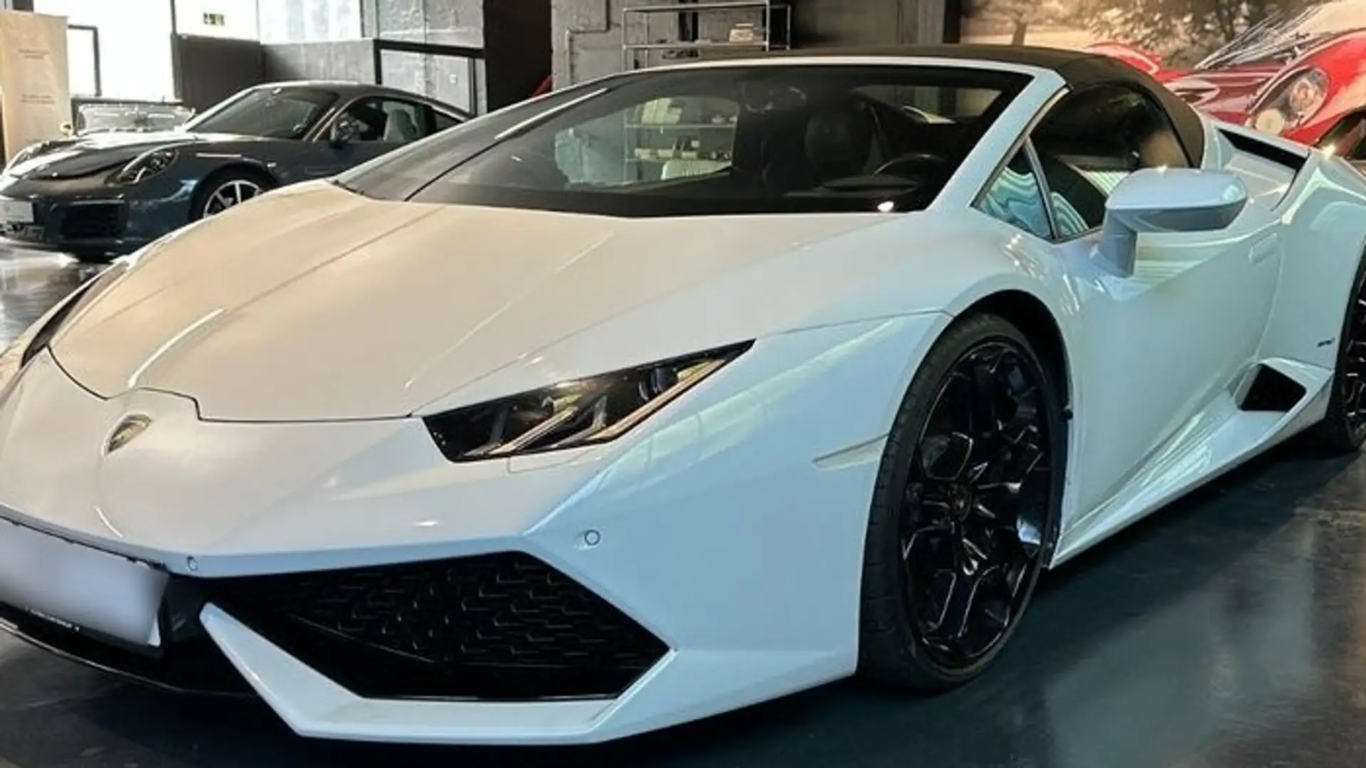Lamborghini Huracán LP 610-4 Spyder Blanc - 1