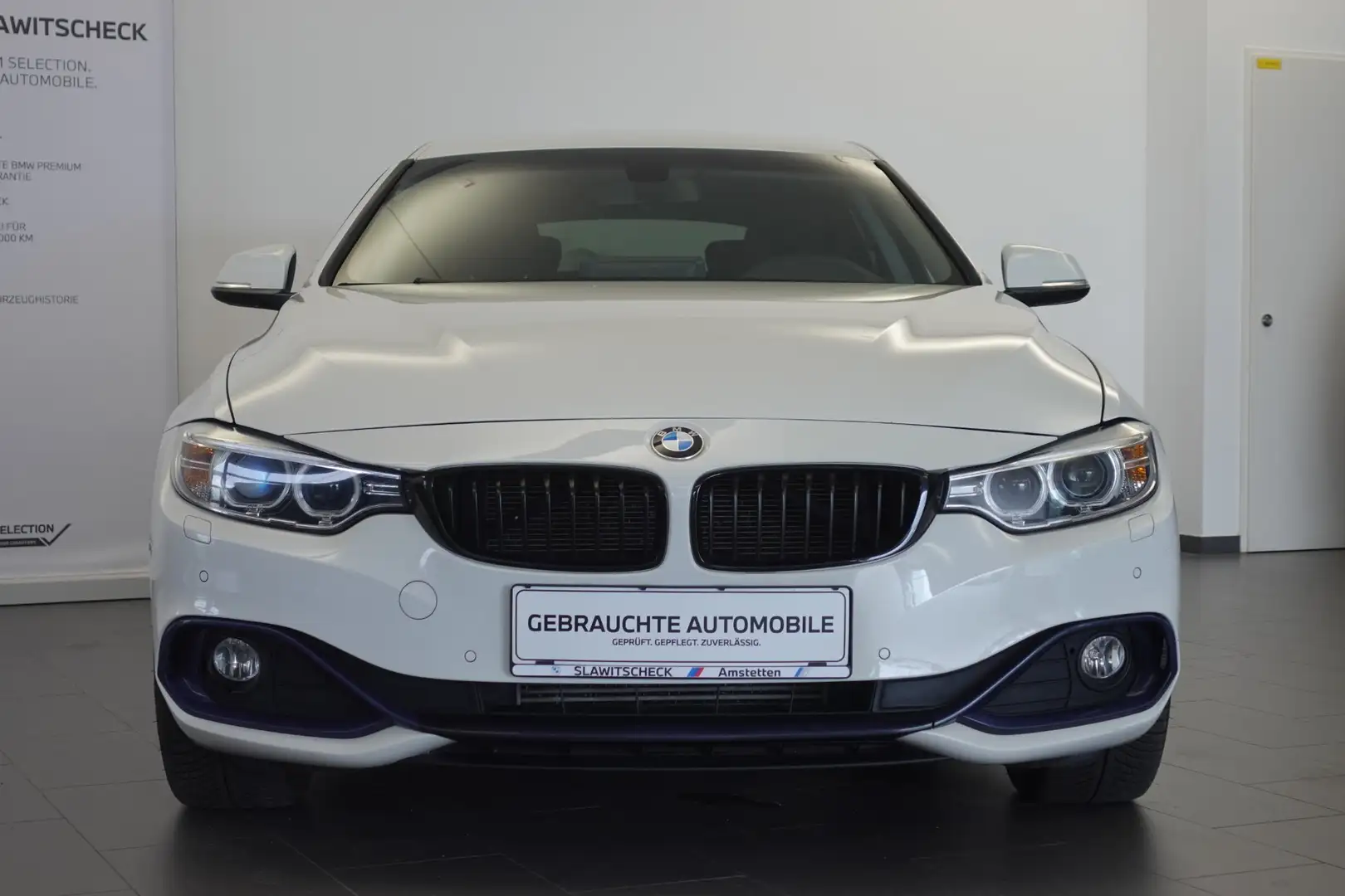BMW 420 d xDrive Weiß - 2