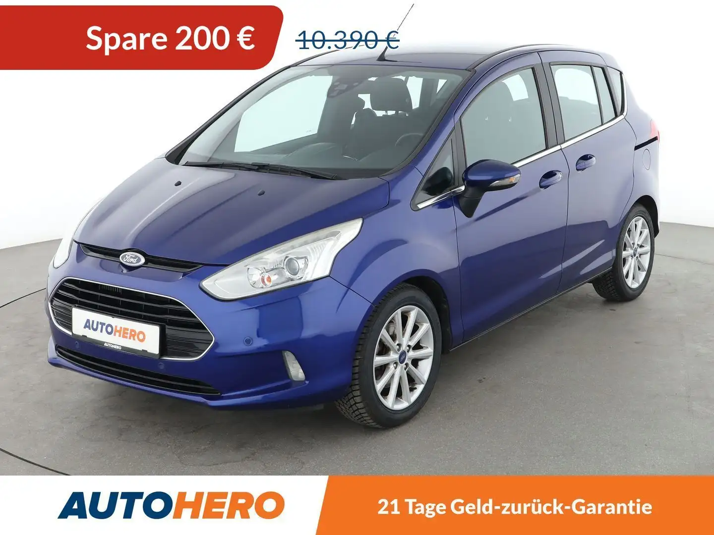 Ford B-Max 1.0 EcoBoost Titanium *NAVI*CAM*ALU*KLIMA* Blau - 1