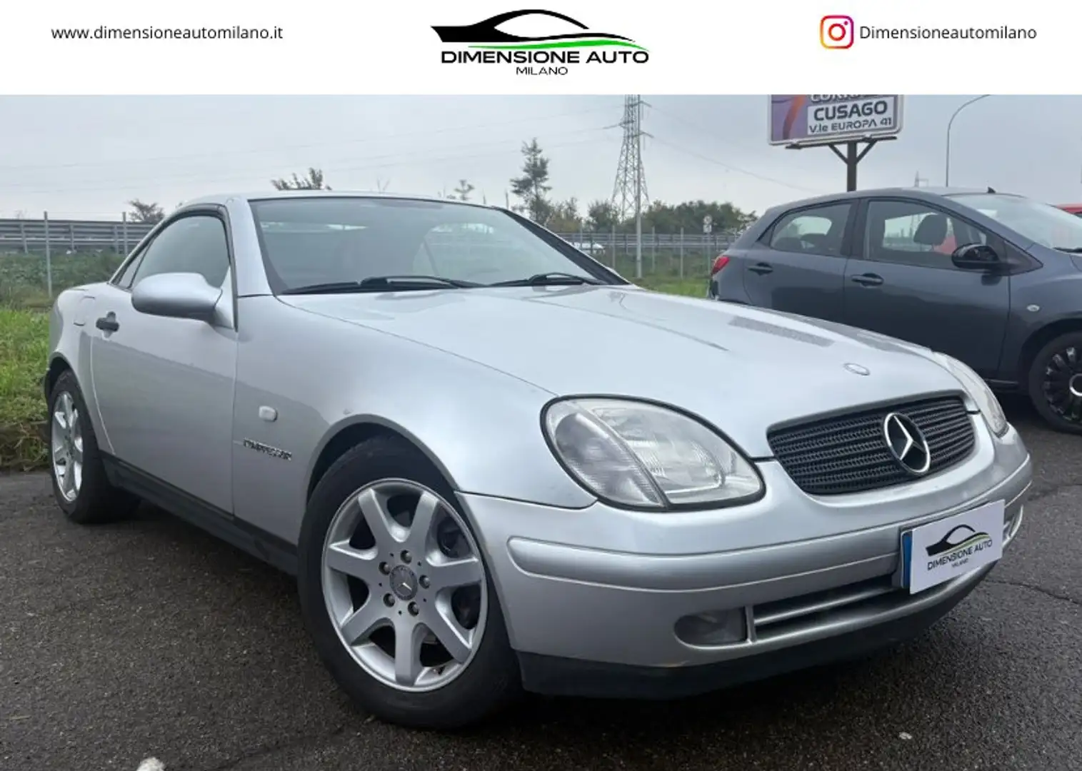 Mercedes-Benz SLK 200 SLK Cabriolet Roadster - R170 k Argento - 1