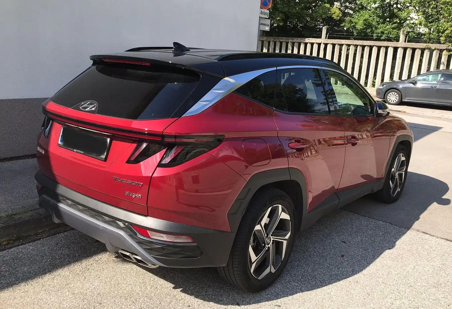 Hyundai TUCSON 4 WD, Plug-In Hybrid Rot - 2