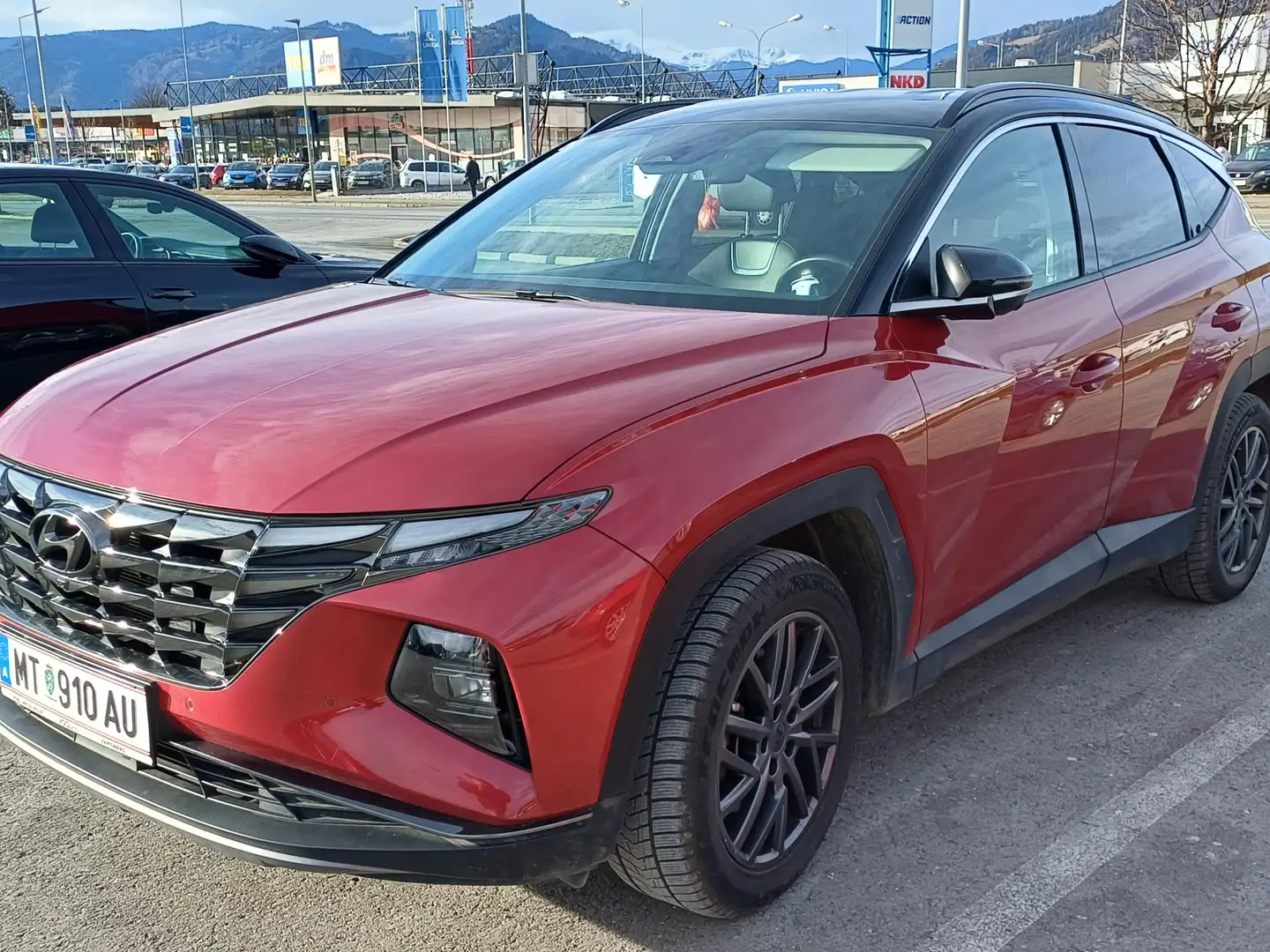 Hyundai TUCSON 4 WD, Plug-In Hybrid Rot - 1