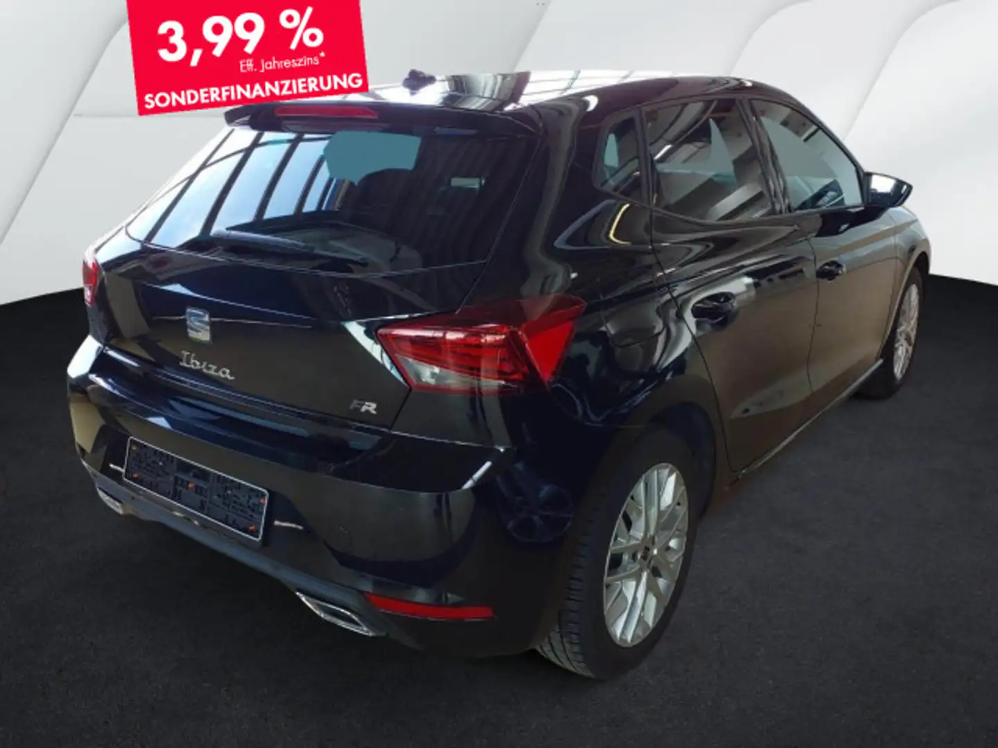 SEAT Ibiza 1.0 TSI FR Navi, RFK, SHZ, LED, Kessy, ACC Noir - 2