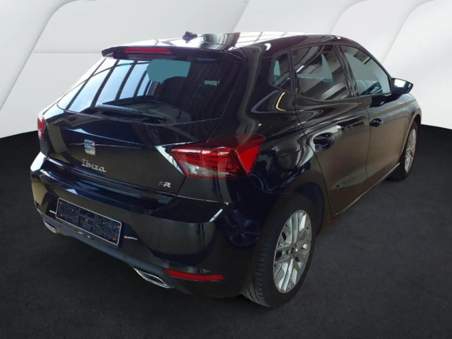 SEAT Ibiza 1.0 TSI FR Navi, RFK, SHZ, LED, Kessy, ACC Schwarz - 2