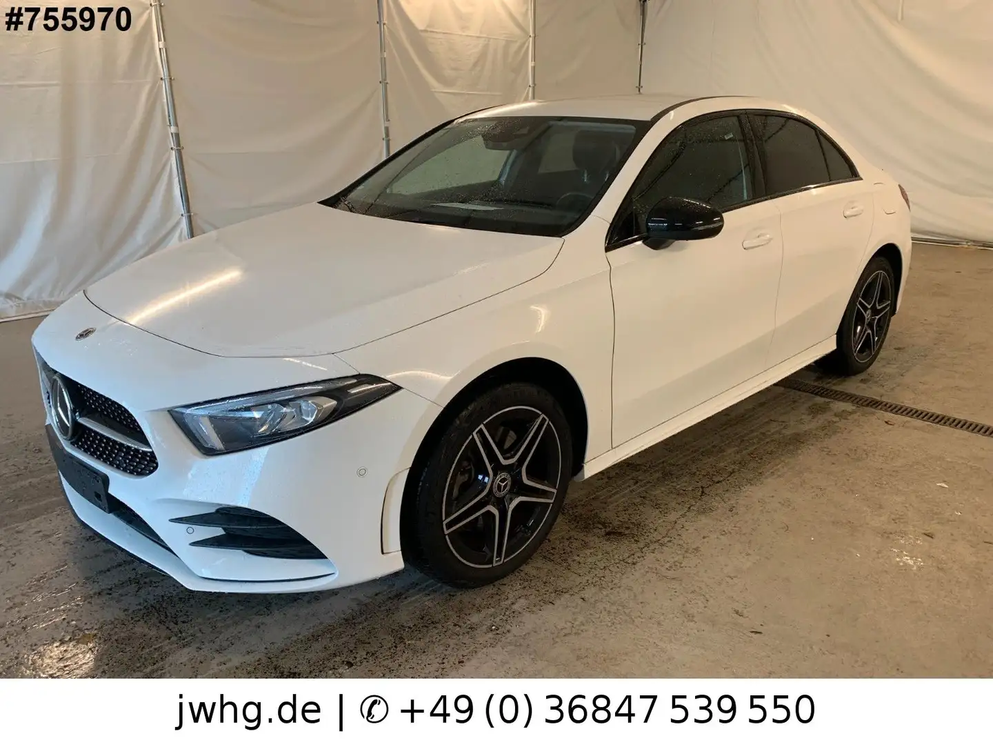 Mercedes-Benz A 250 e AMG Distronic|Night|Virtual|LED|Carplay Weiß - 1