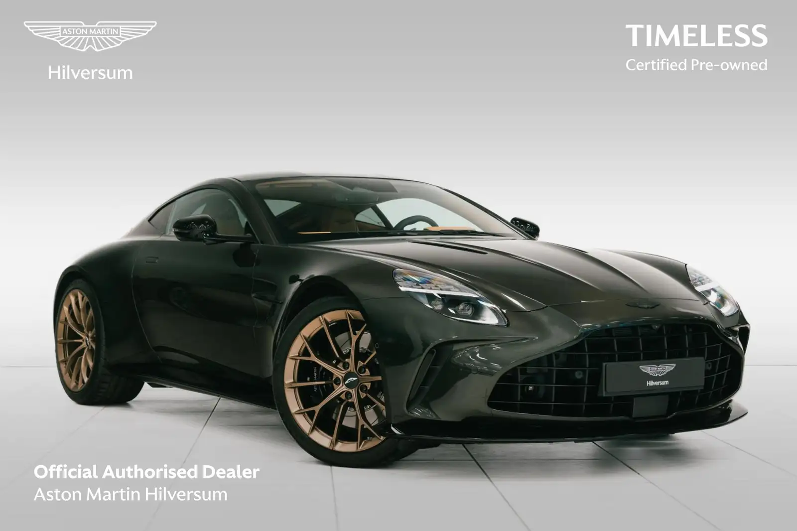 Aston Martin Coupe | Minotaur Green / Oxford Tan | Incl. BPM |