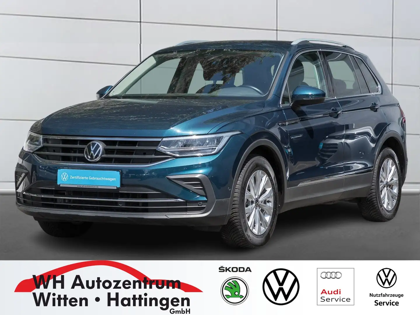 Volkswagen Tiguan 1.5 l TSI DSG Life NAVI REARVIEW LED EASY-OPEN ... Blau - 1