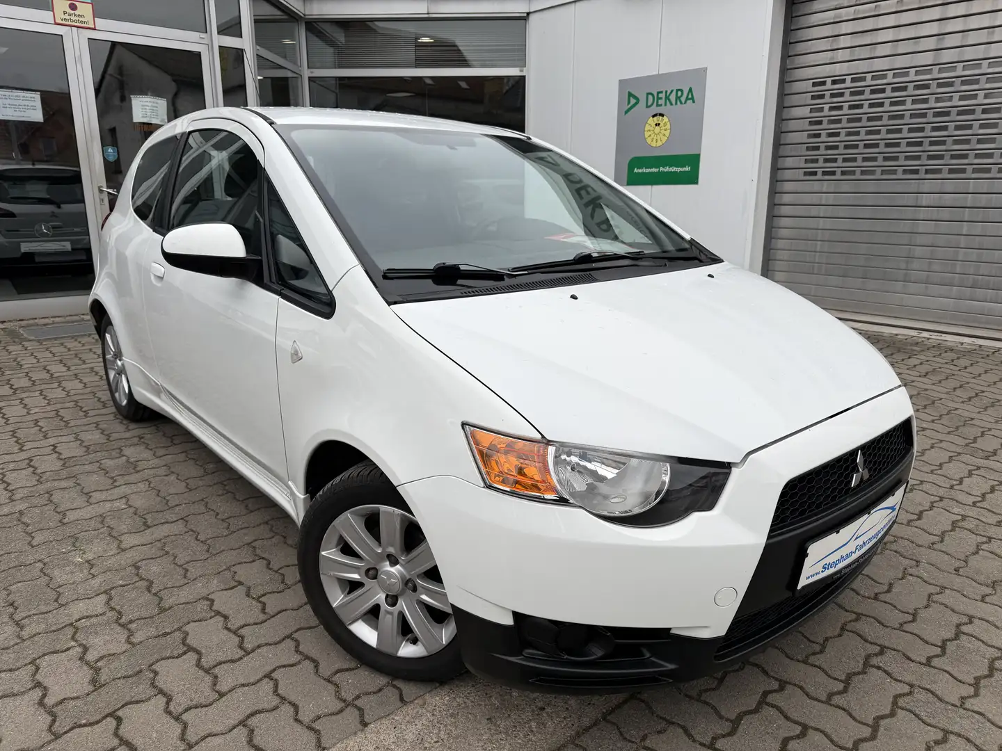 Mitsubishi Colt ClearTec MOTION 5trg. mit Klimaanlage/ABS/ESP/ZV/ Weiß - 1
