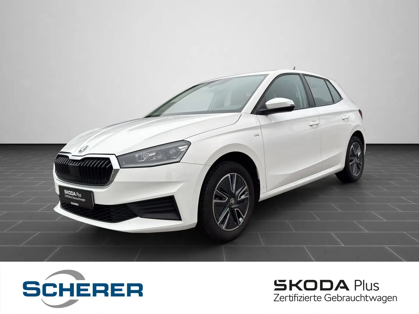 Skoda Fabia 1.0 MPI Tour LED CARPLAY SHZ EPH hi. Wit - 1