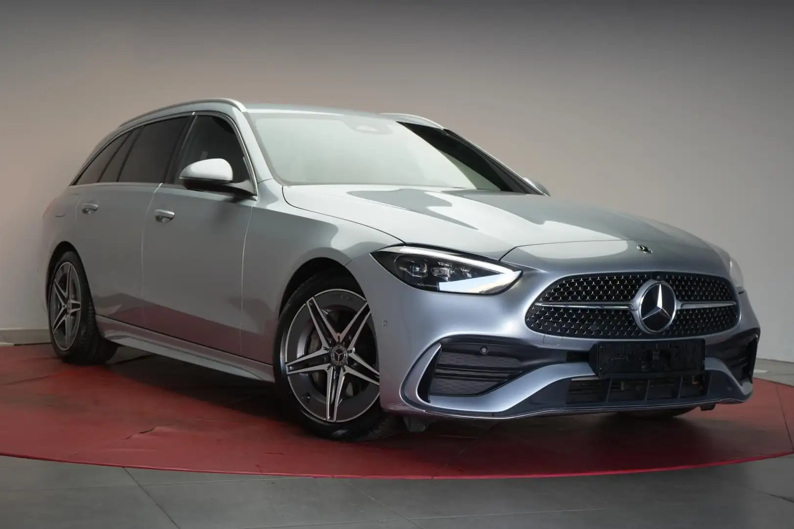 Mercedes-Benz C 300 T 9G-Tronic AMG Navi/Distronic/Kamera/Virt Silber - 1