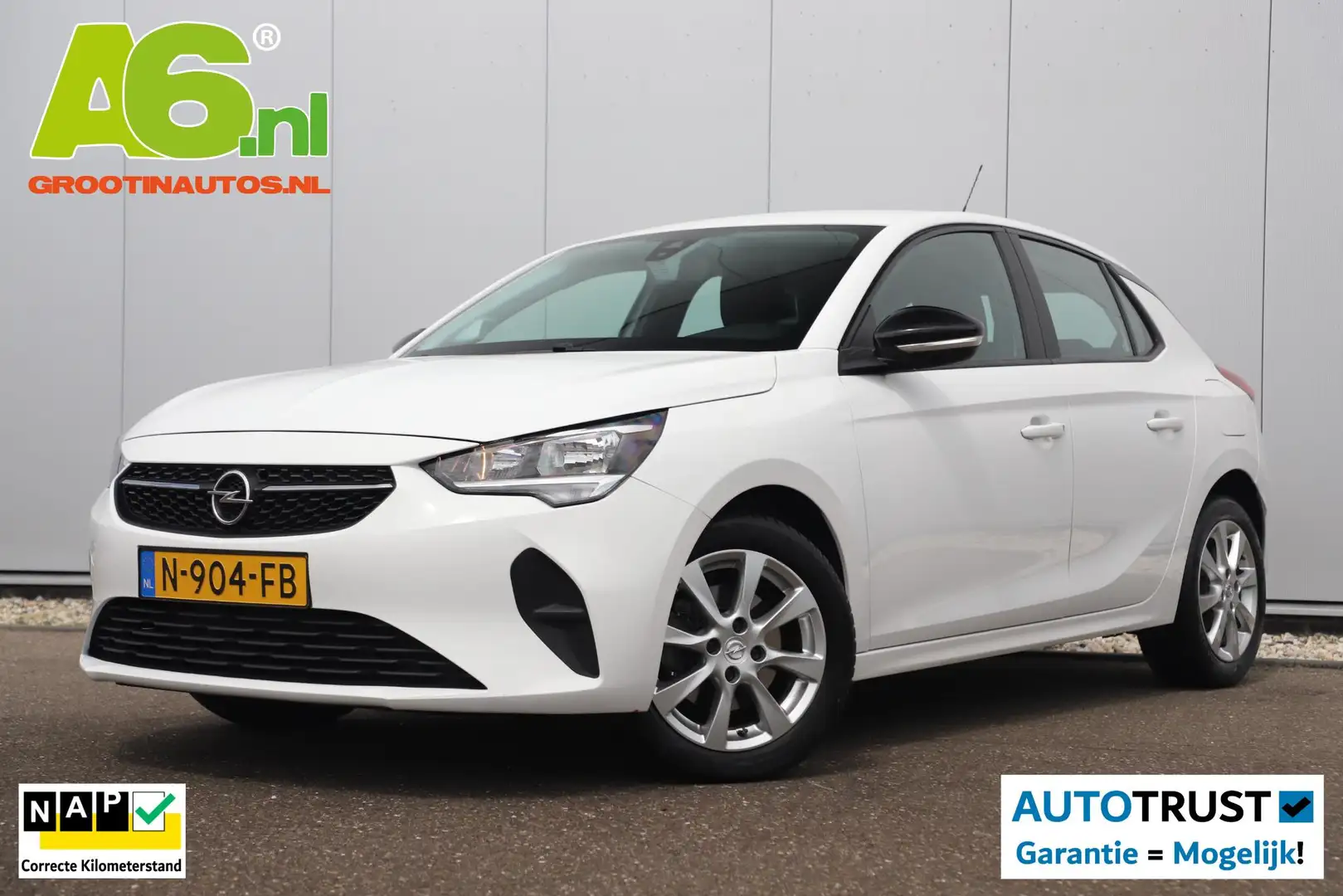 Opel Corsa 1.5 D Edition 102PK Diesel Navigatie Airco Cruise Wit - 1