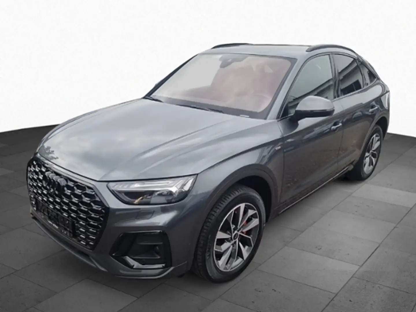 Audi Q5 Sportback 40 2.0 TDI QUATTRO S-LINE BANG&OLUFSON Silber - 2