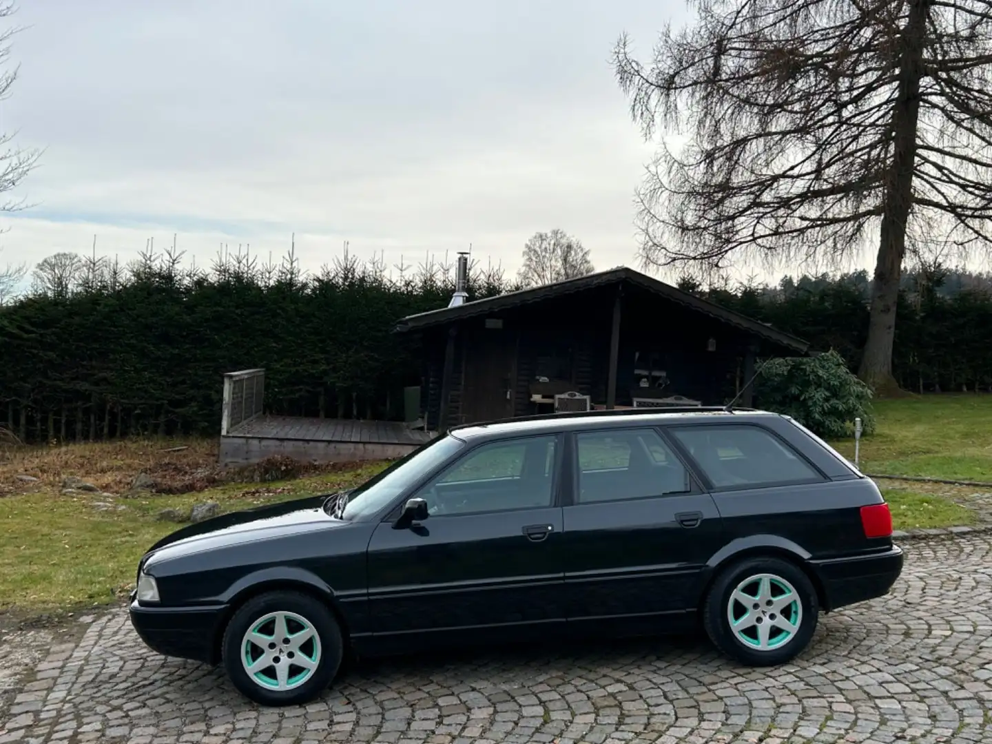 Audi 80 16V 140PS Avant Sport,Klima,Airbag Schwarz - 2
