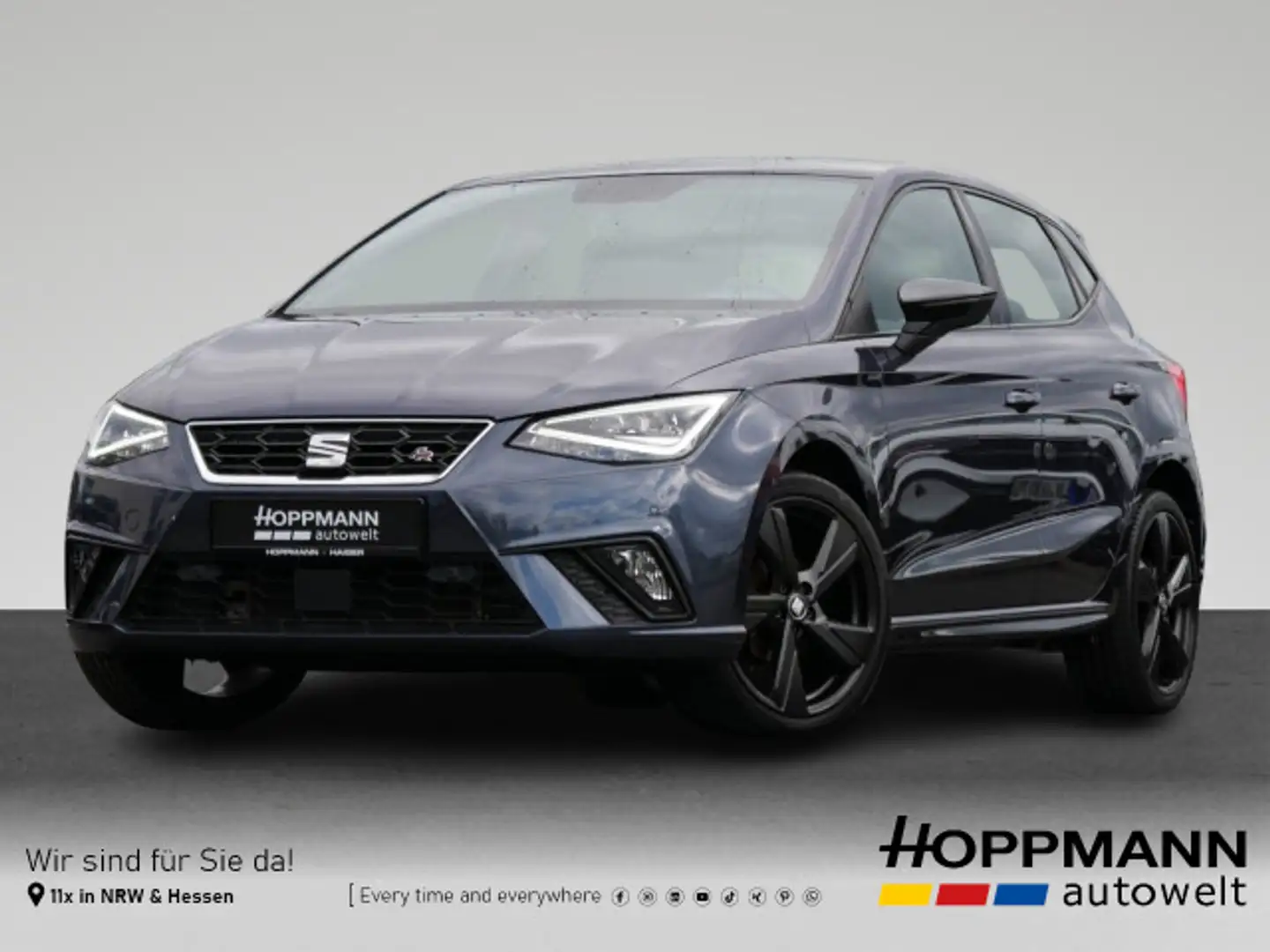 SEAT Ibiza 1.0 TGI Black Edition Kamera LED Navi CarP Gris - 1