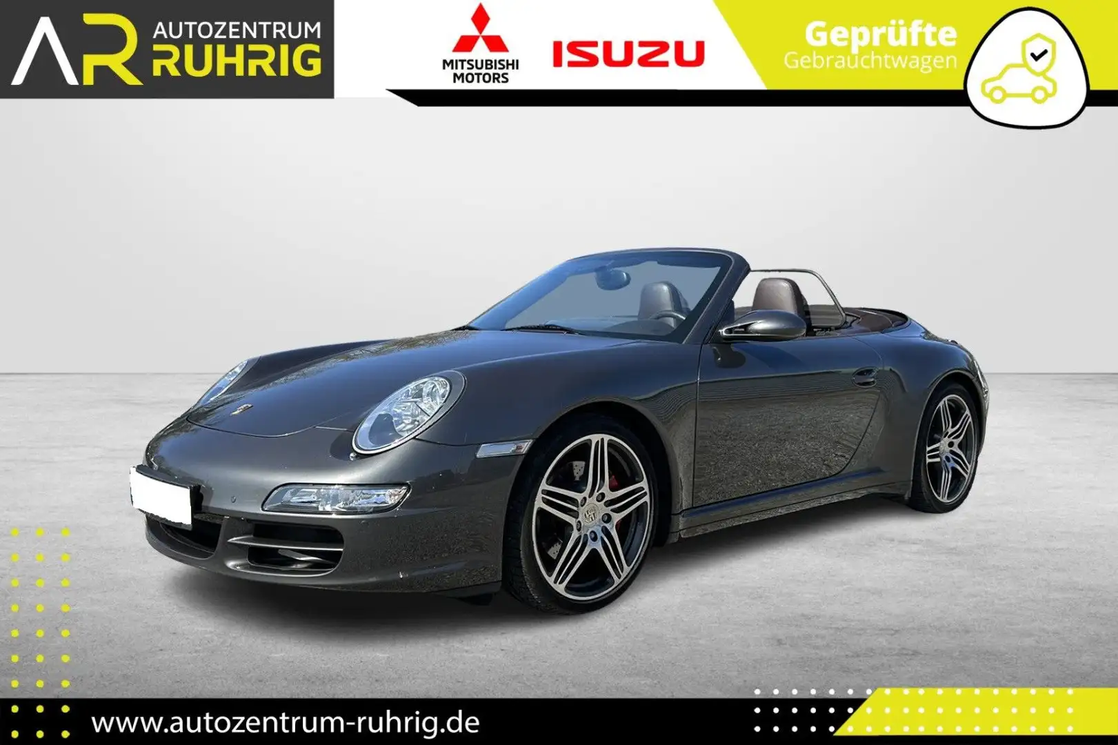 Porsche 997 Carrera 4 S Cabrio Grau - 1