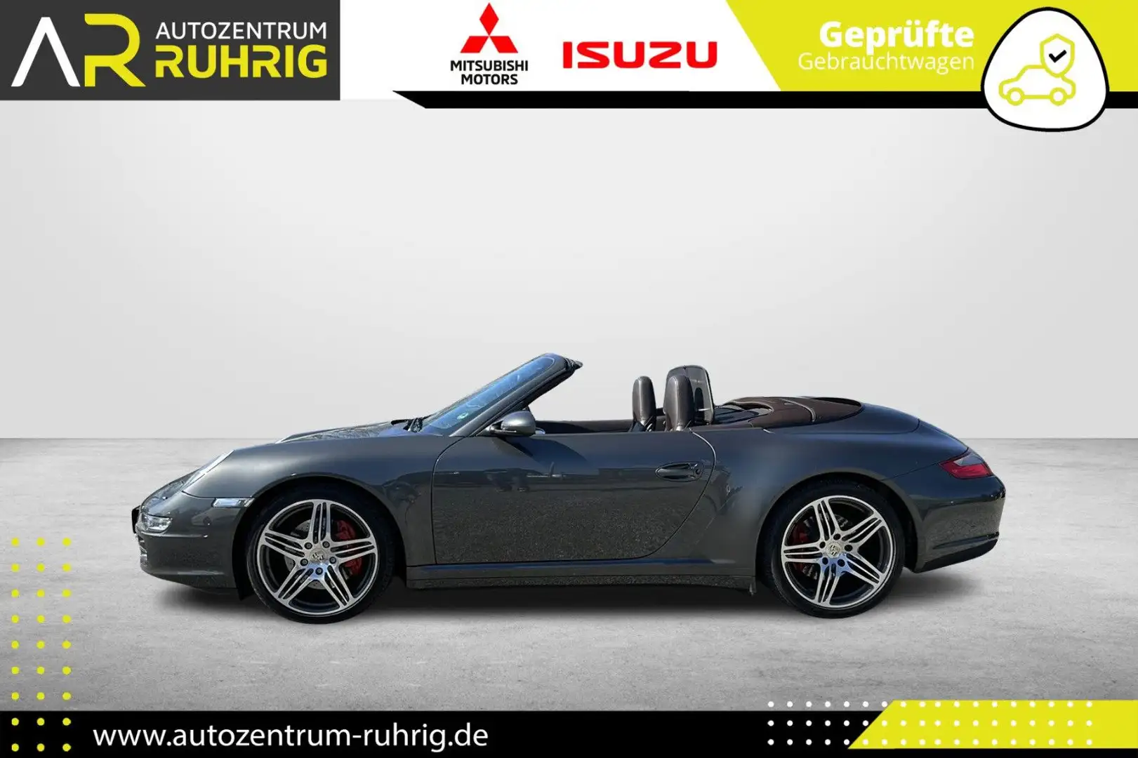 Porsche 997 Carrera 4 S Cabrio Grau - 2
