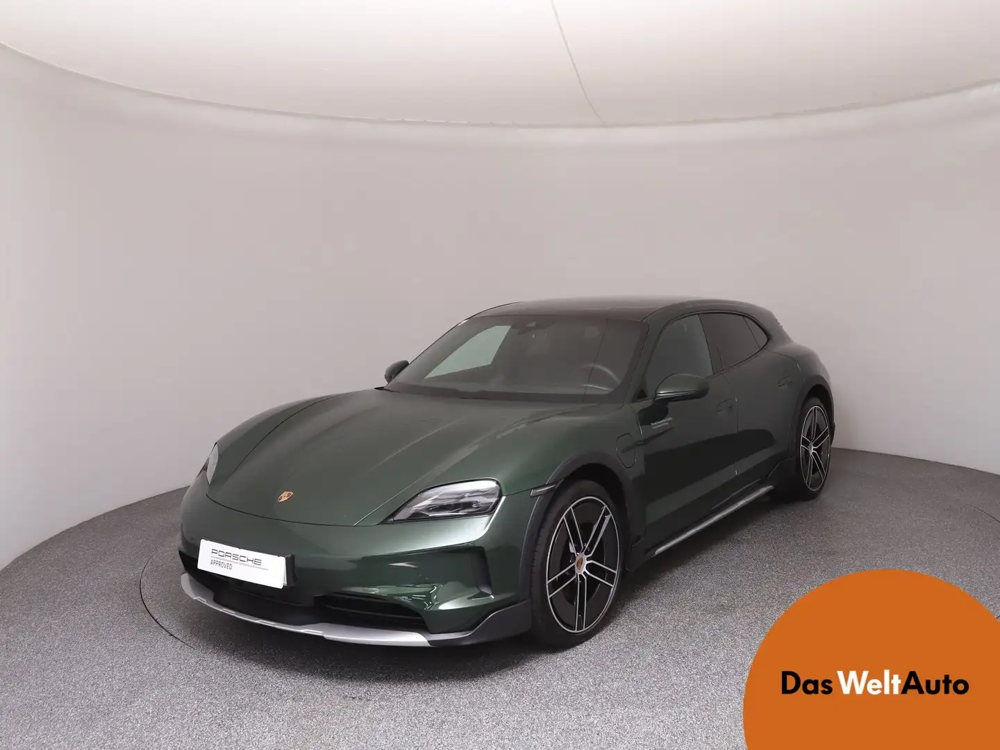 Porsche Taycan 4 Cross Turismo Зелёный - 1