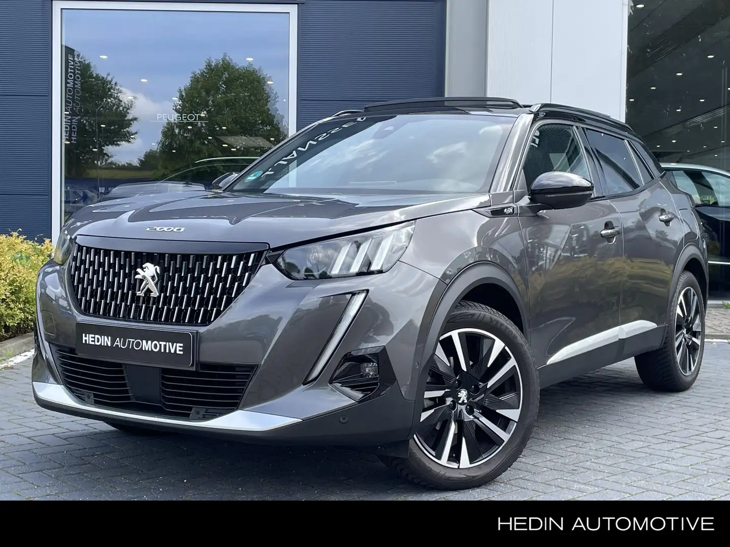 Peugeot 2008 130PK GT Pack | Elektrisch Schuifdak | Navigatie | Grijs - 1