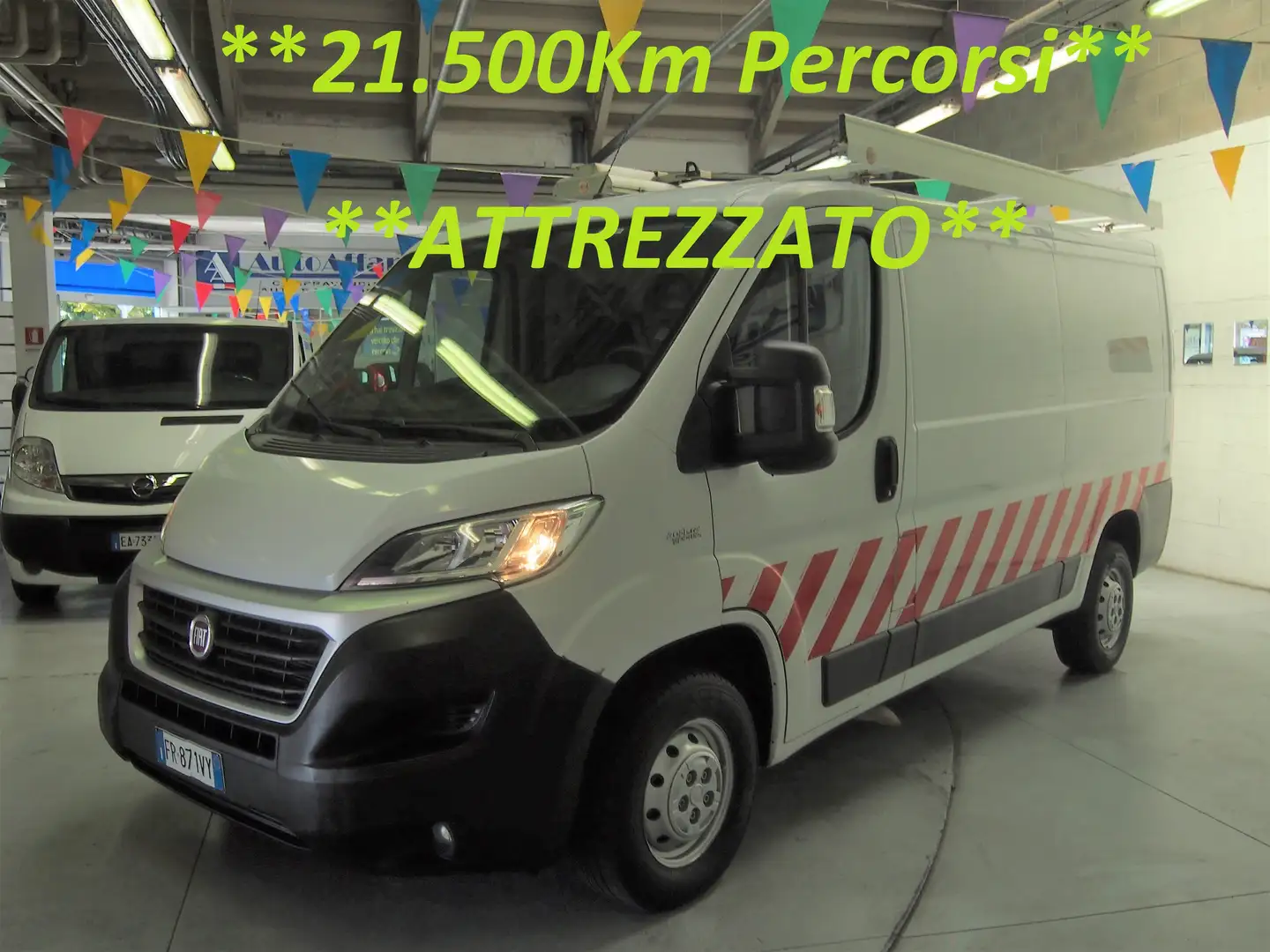 Fiat Ducato 3.0 Natural Power Pochissimi Km 136CV Bianco - 1