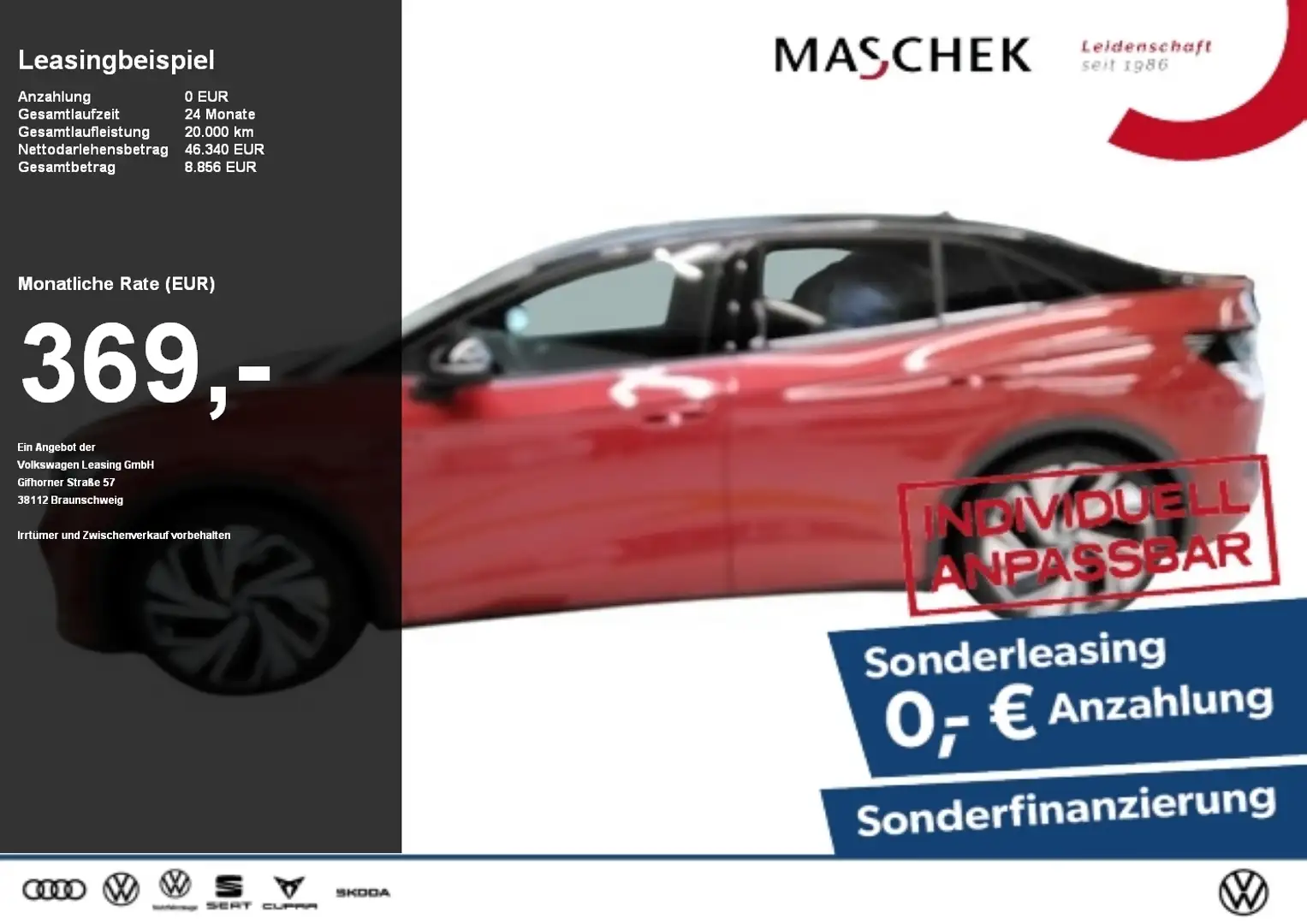 Volkswagen ID.5 GTX Pano AHK AreaView HUD Harman Wärmep Schwarz - 1
