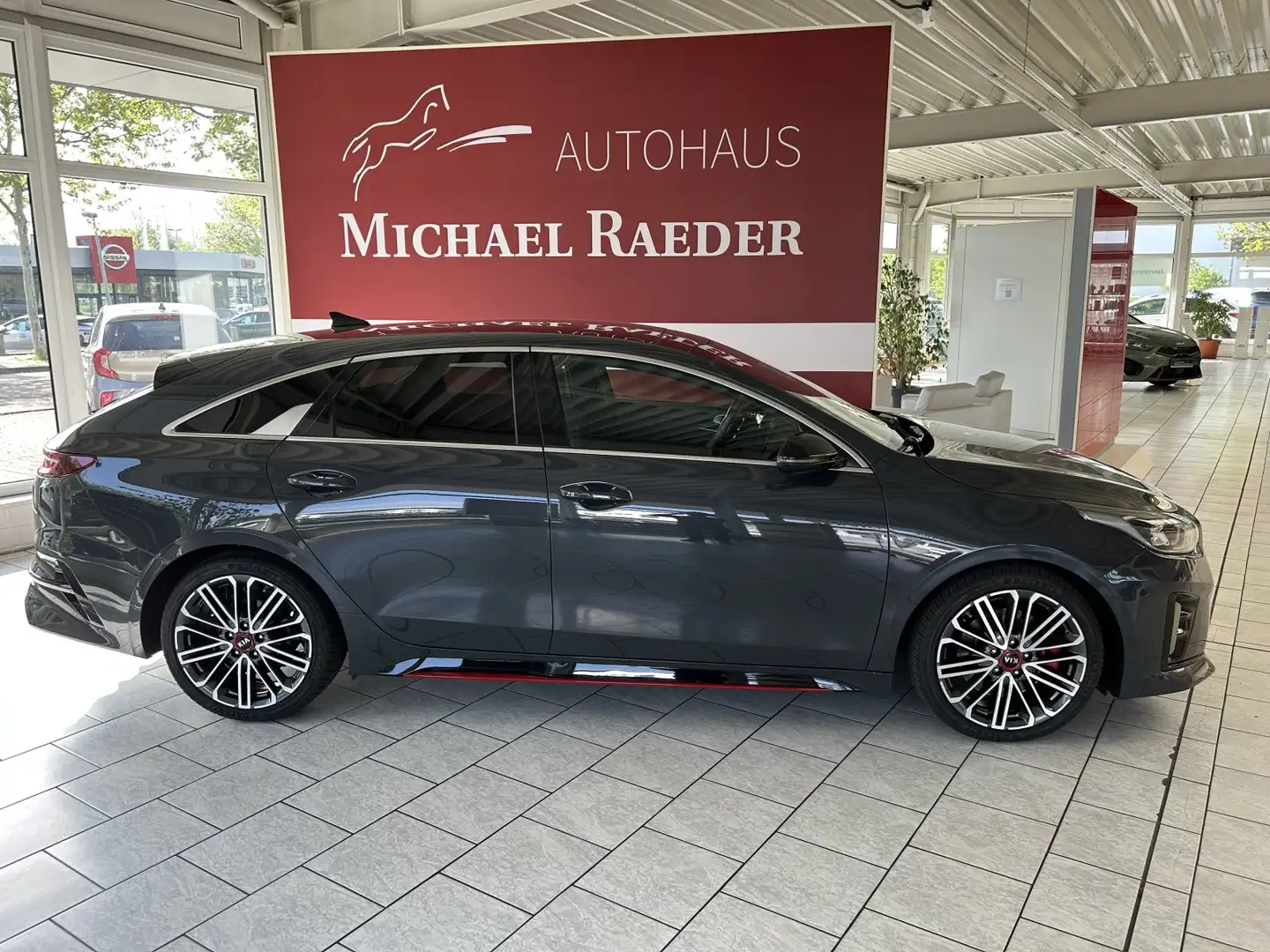 Kia ProCeed / pro_cee'd GT LED Alcantara Bastuck Gris - 1