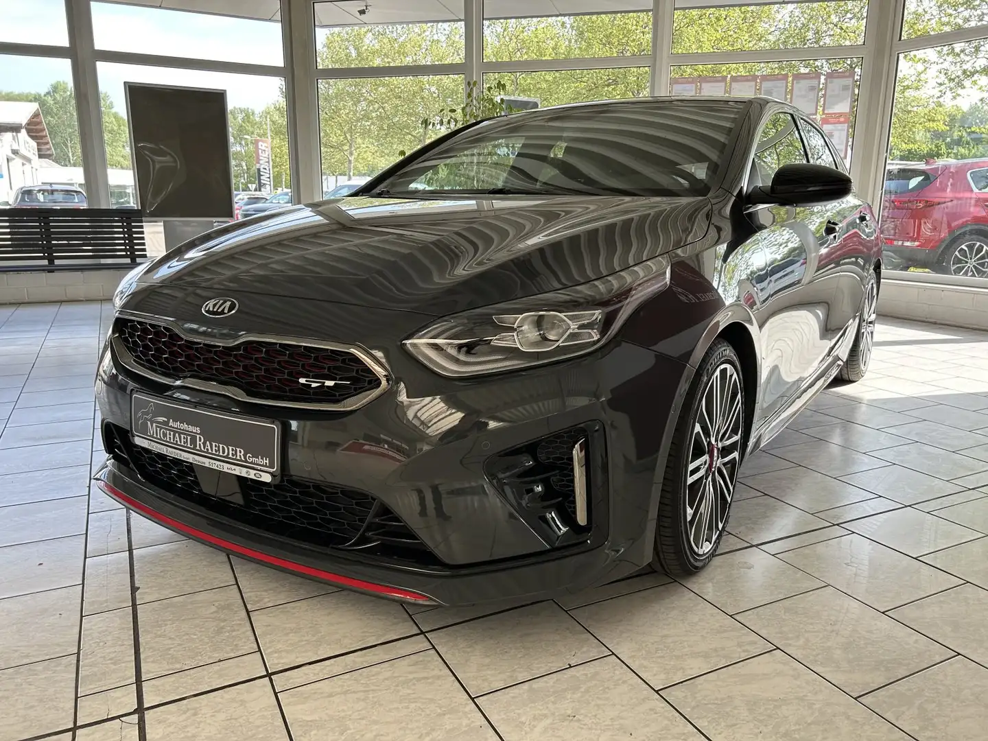Kia ProCeed / pro_cee'd GT LED Alcantara Bastuck Gris - 2