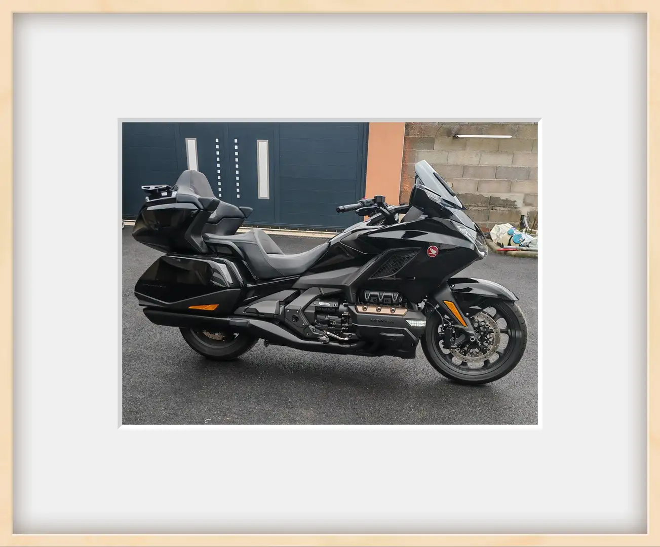 Honda GL 1800 Goldwing 1800 tour dct Schwarz - 1