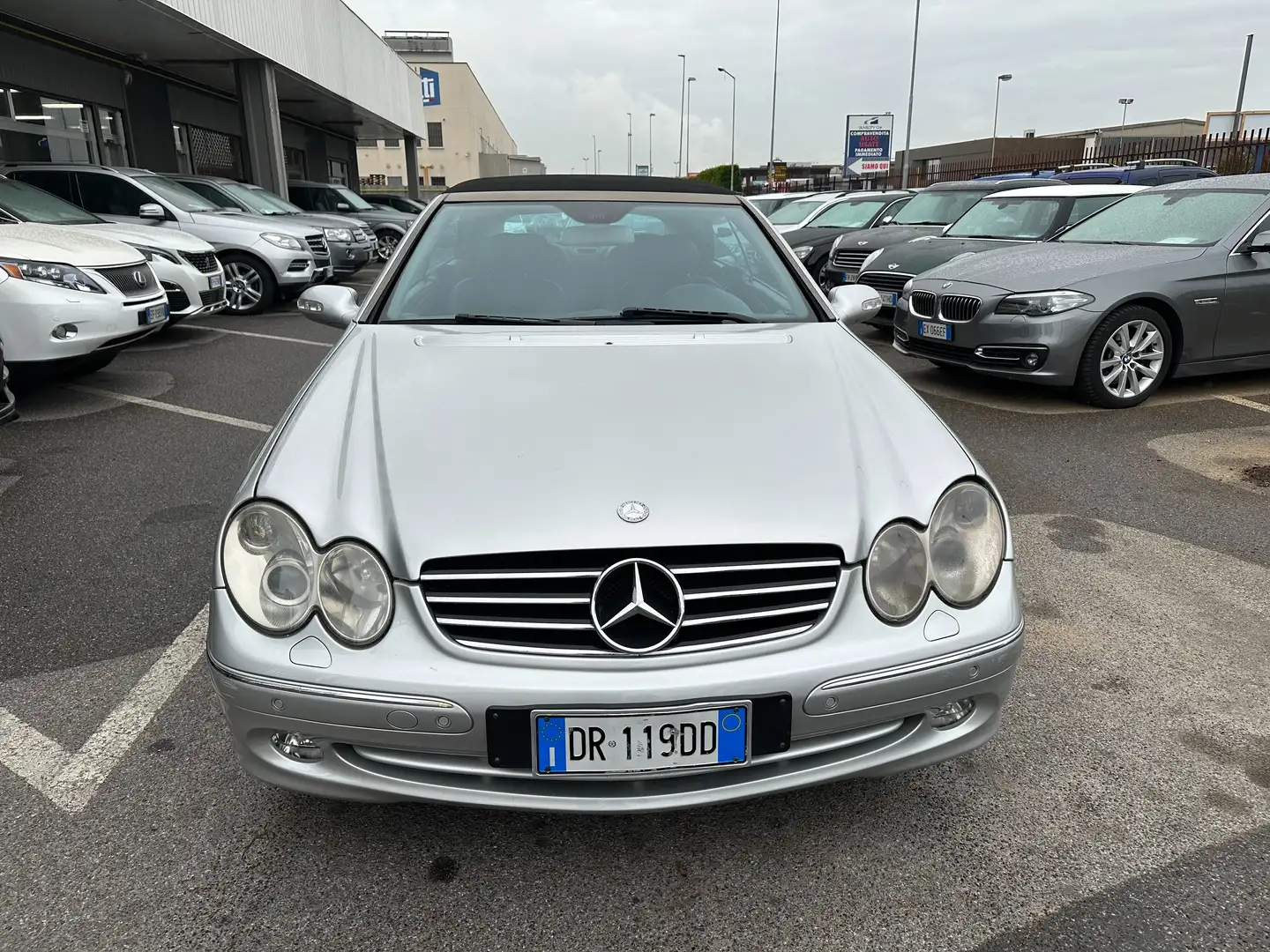Mercedes-Benz CLK 240 CLK Cabrio 240/ GPL SCADUTO Grigio - 2