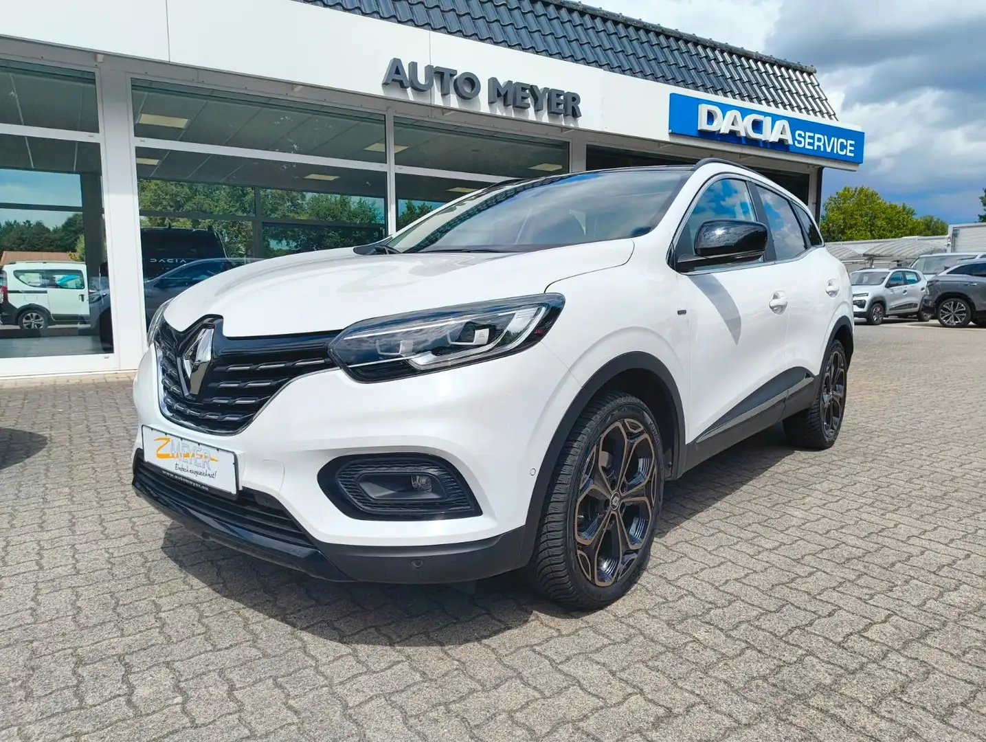 Renault Kadjar Black Edition SHZ/AHK/Kamera/Schiebedach Weiß - 1