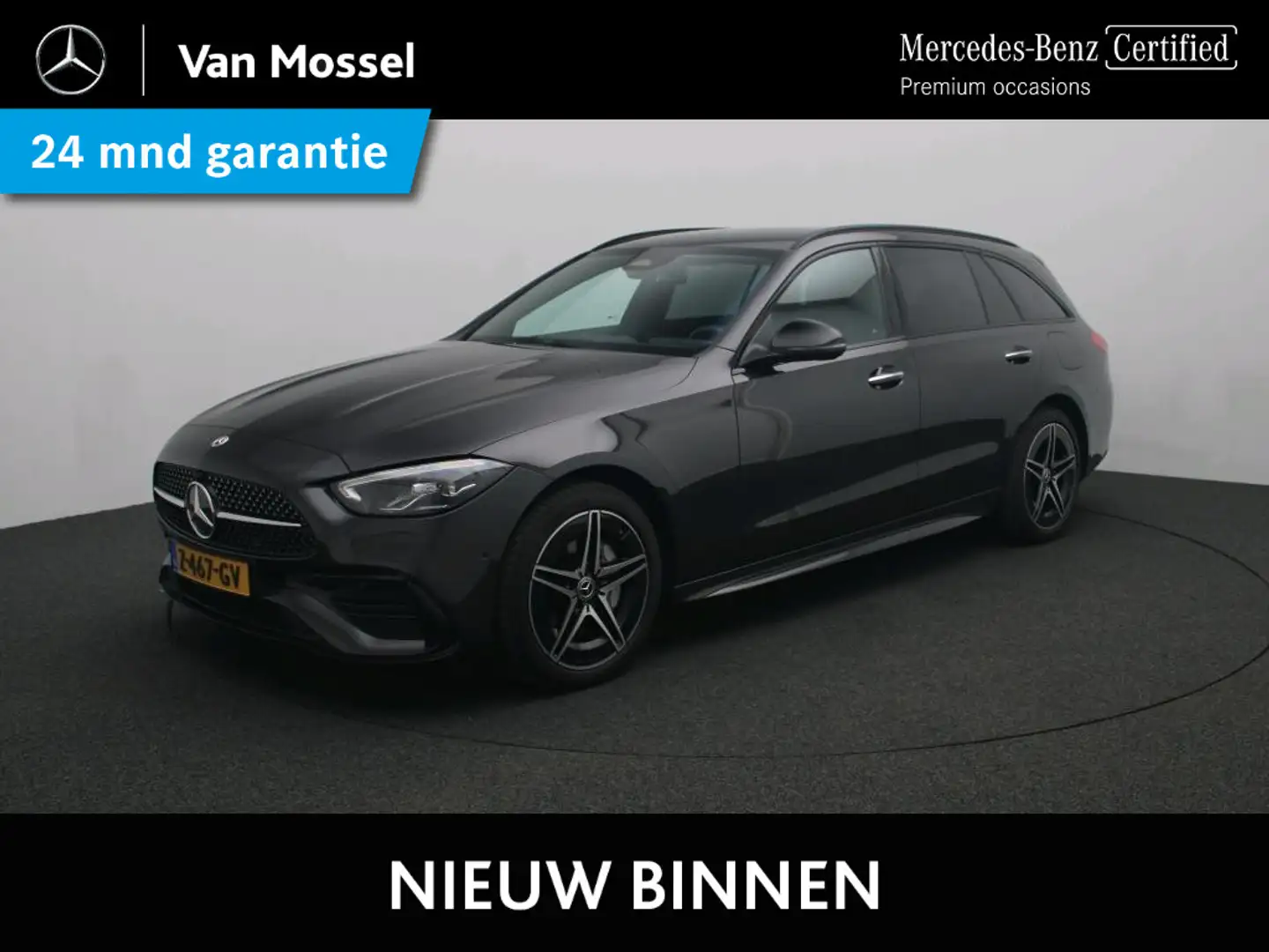 Mercedes-Benz C 300 Estate e AMG Line Grijs - 1