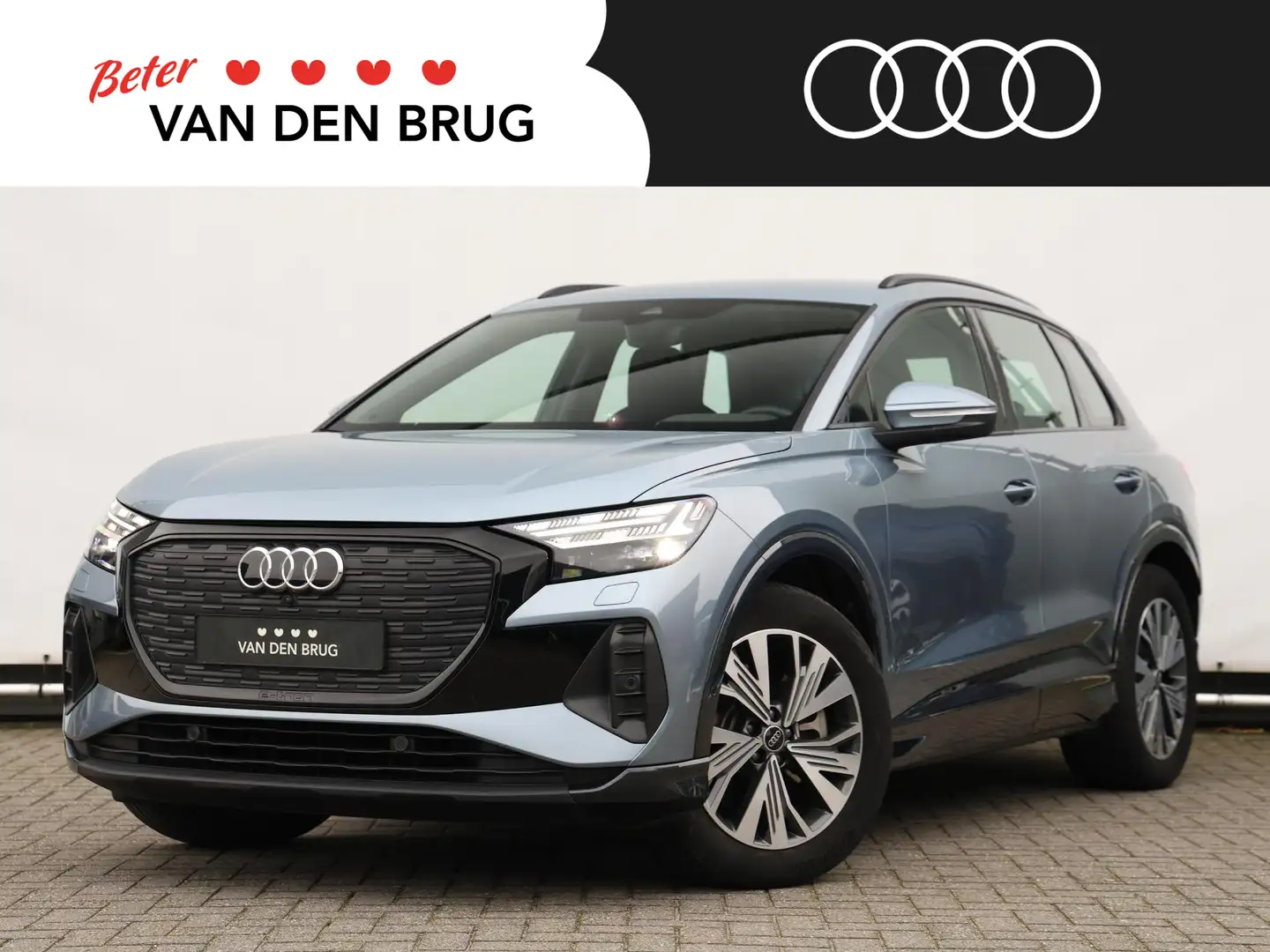Audi Q4 e-tron 40 Advanced edition 77 kWh | Dodehoek detectie | T Blauw - 1