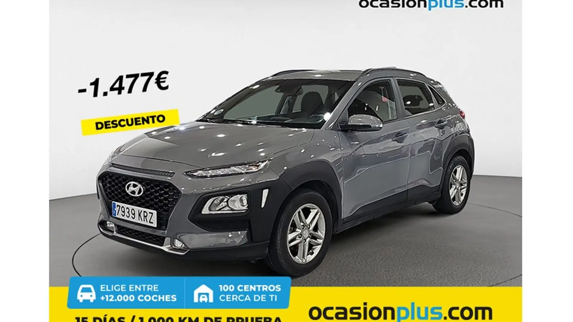 Hyundai KONA 1.0 TGDI Klass 4x2 Gris - 1